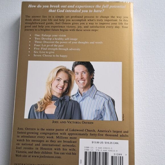 Your Best Life Now By Joel Osteen - Book - Picture 5 of 6
